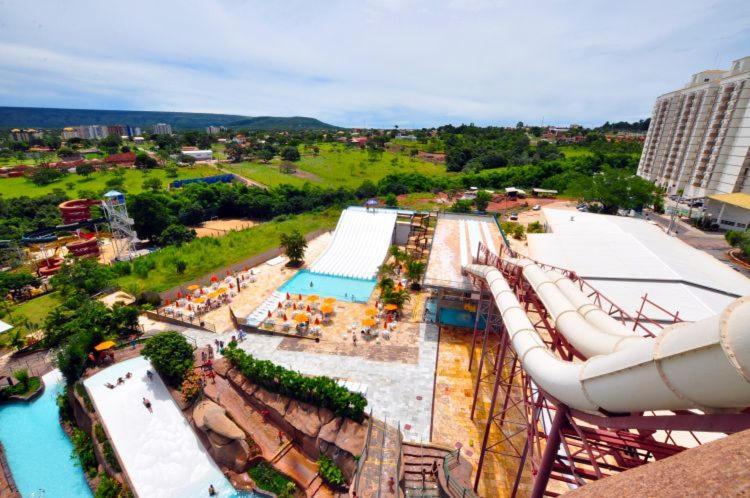 Piazza Diroma Acqua Park Hotel Caldas Novas Exterior photo